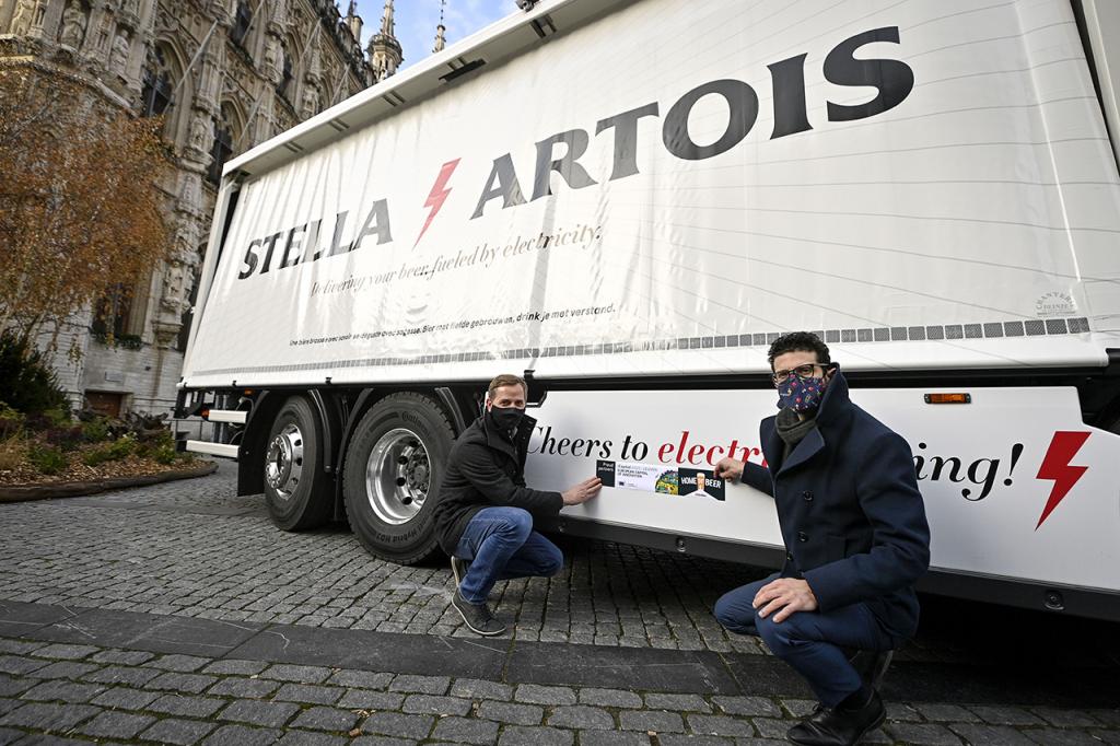 DVO AB InBev neemt Volvo Electric Truck in gebruik voor…