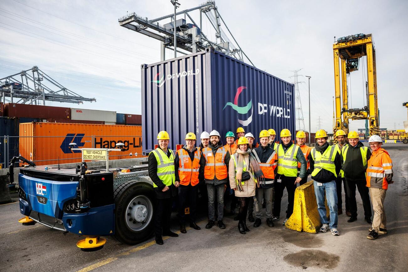 Zelfrijdend voertuig Antwerp Gateway230126